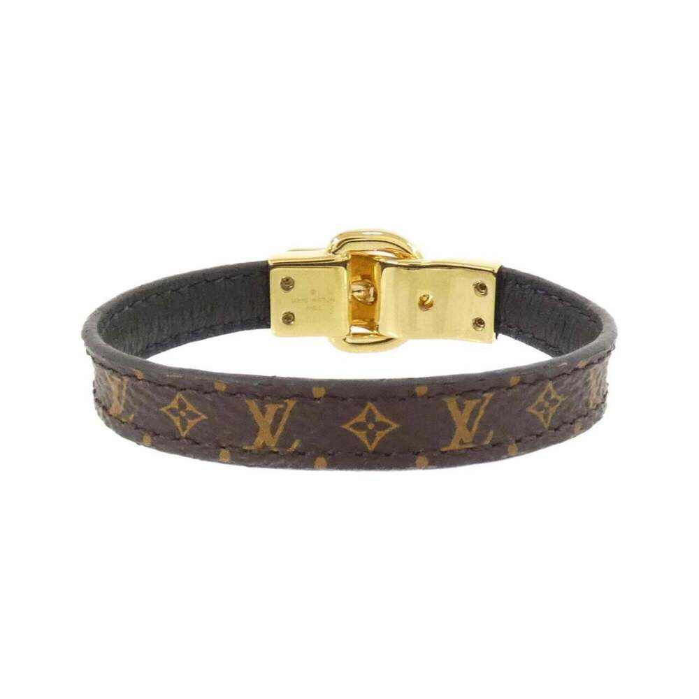 LOUIS VUITTON Brown Monogram Charm Bracelet - Picture 2 of 4